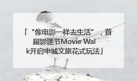 “像电影一样去生活”，首届影迷节Movie Walk开启申城文旅花式玩法
