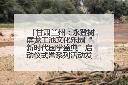 甘肃兰州：永登树屏龙王池文化乐园“新时代国学盛典”启动仪式暨系列活动发布会成功举办