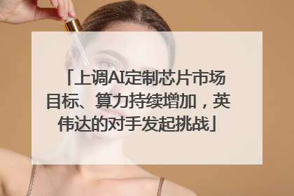 上调AI定制芯片市场目标、算力持续增加，英伟达的对手发起挑战