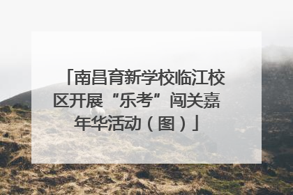 南昌育新学校临江校区开展“乐考”闯关嘉年华活动（图）