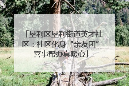 垦利区垦利街道英才社区：社区化身“亲友团” 喜事帮办真暖心