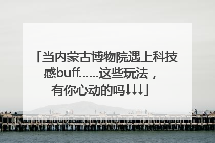当内蒙古博物院遇上科技感buff……这些玩法，有你心动的吗↓↓↓