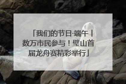 我们的节日·端午丨数万市民参与！璧山首届龙舟赛精彩举行