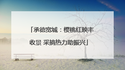 承德宽城：樱桃红映丰收景 采摘热力助振兴
