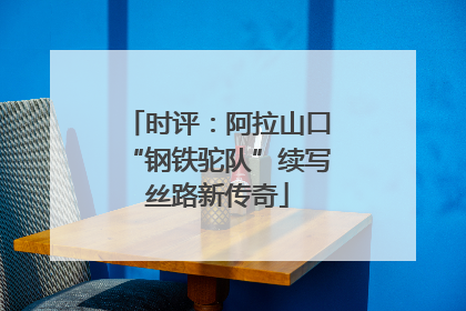 时评：阿拉山口“钢铁驼队”续写丝路新传奇