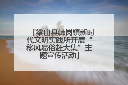 梁山县韩岗镇新时代文明实践所开展“移风易俗赶大集”主题宣传活动