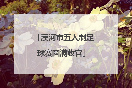 漠河市五人制足球赛圆满收官