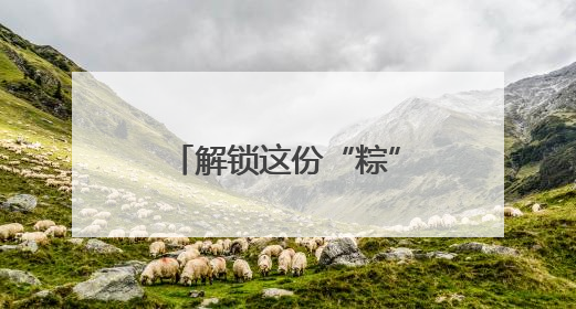 解锁这份“粽”味香气，让端午的滋味更山东！