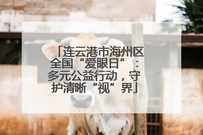 连云港市海州区全国“爱眼日”：多元公益行动，守护清晰“视”界