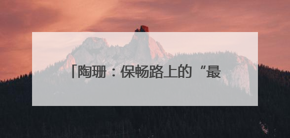 陶珊：保畅路上的“最强大脑”｜走进新时代“雷锋传人 长沙榜样”