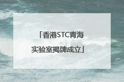 香港STC青海实验室揭牌成立