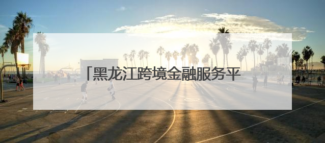 黑龙江跨境金融服务平台增添全新应用场景