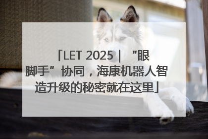 LET 2025｜“眼脚手”协同，海康机器人智造升级的秘密就在这里